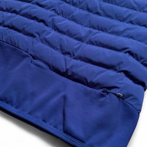 Lululemon Mens XXL Down for It All Vest Blue Goose Down Water Resistant - Picture 8 of 11